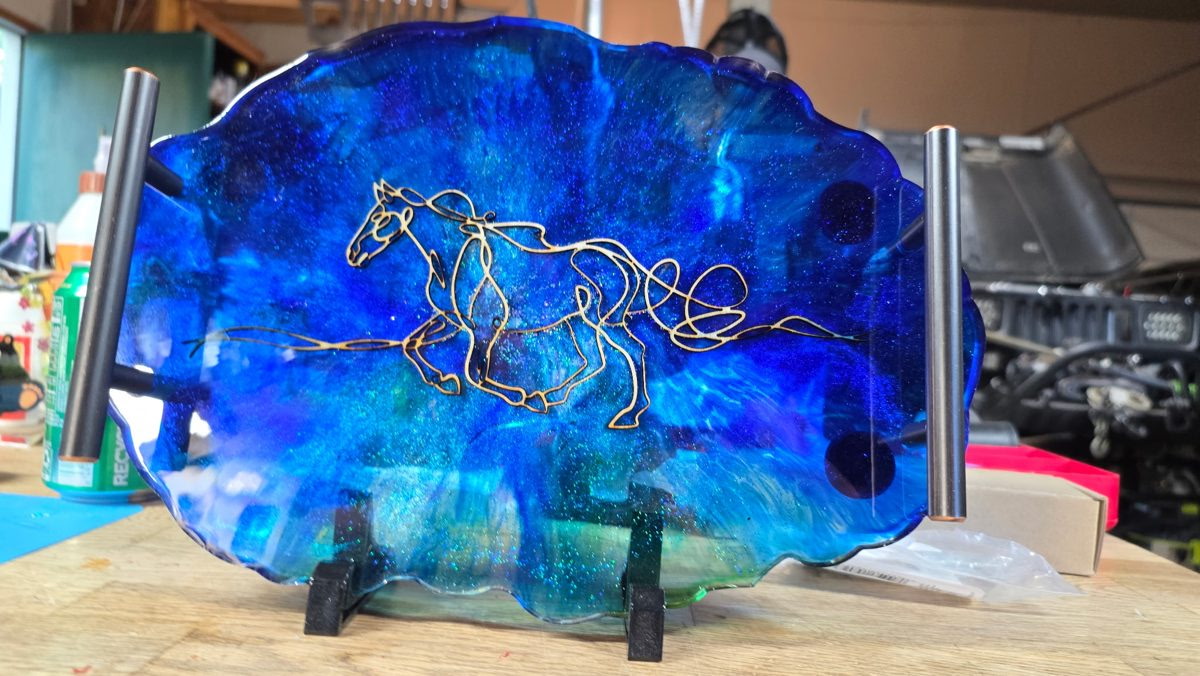 Resin Serving Tray