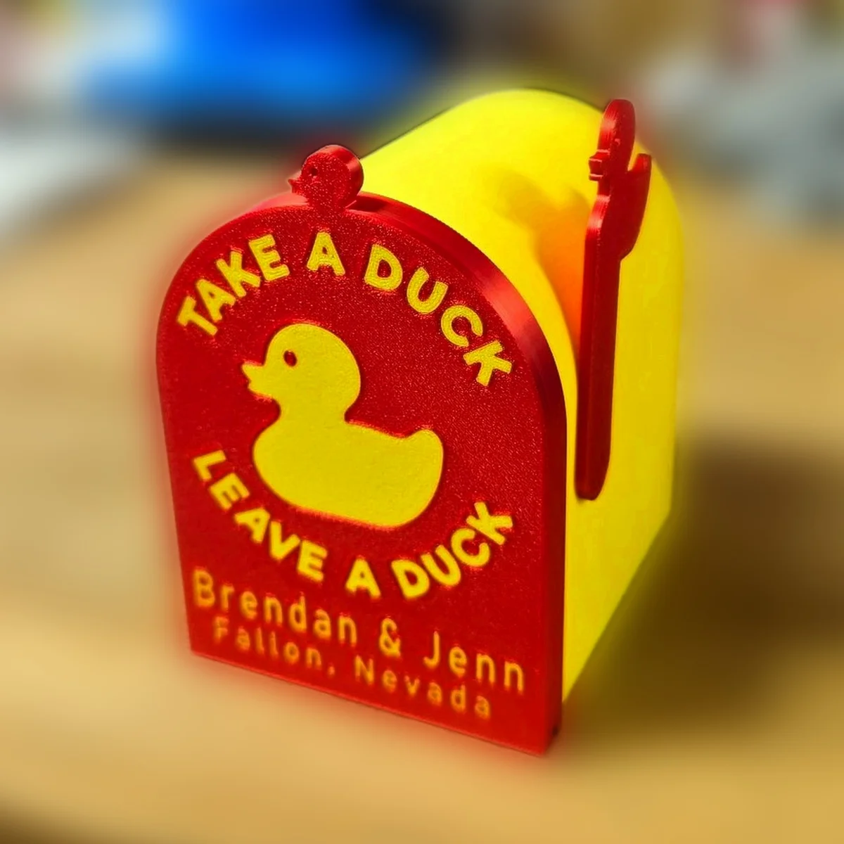 Cruise Duck Mailbox