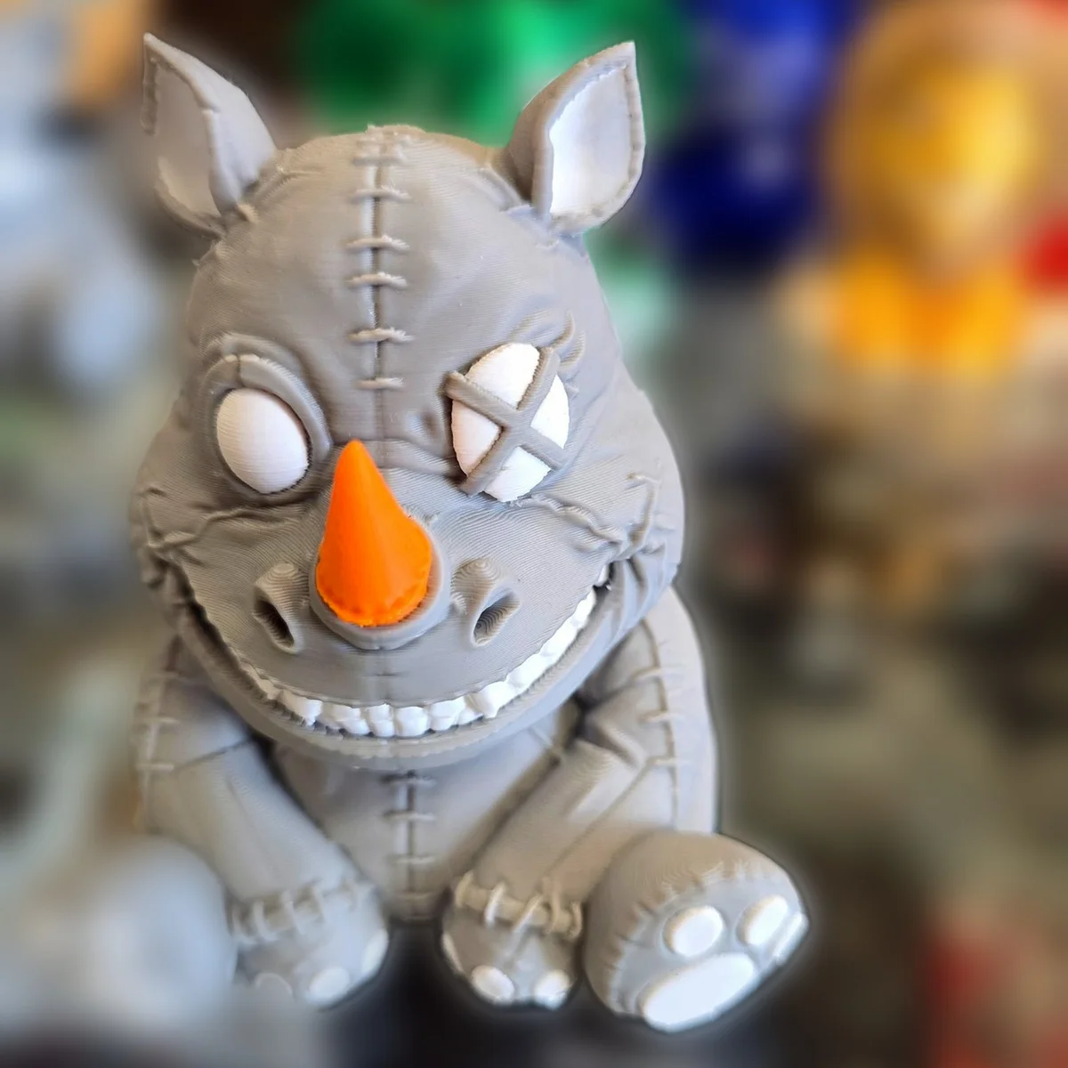 3D Printed Rhino